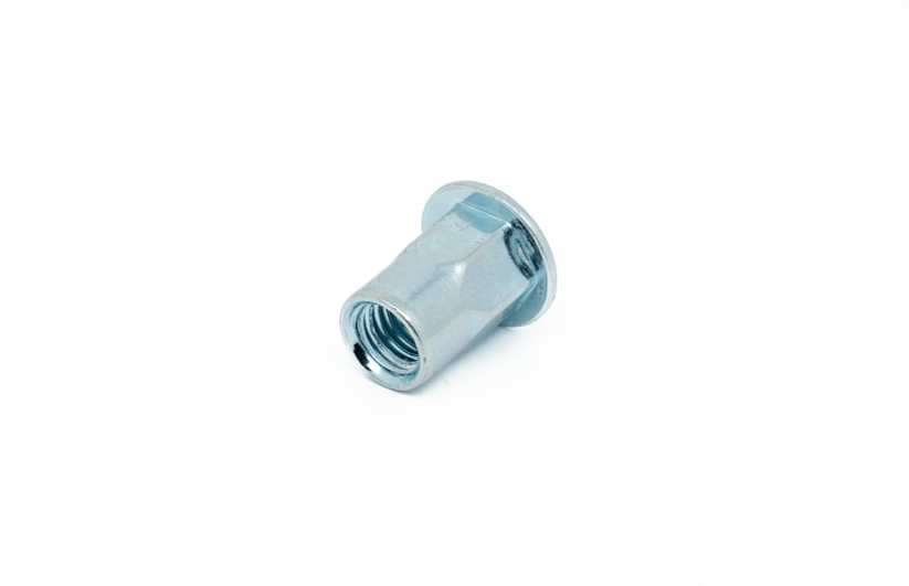 Inserto filettato INOX SEMI-ESAG. TESTA TONDA M12 D.16 - immagine 3